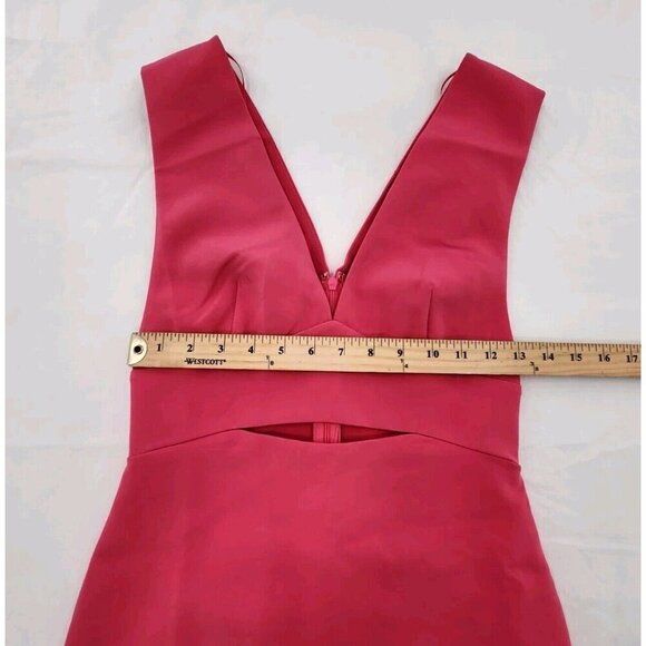 Endless Rose Mini Dress Womens Size XS  Pink V Neck Cut Out Detail - Picture 5 of 7
